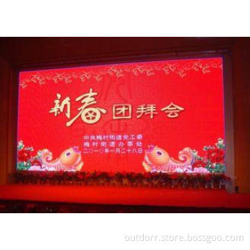 Die - casting full color Aluminum p3 indoor advertising led